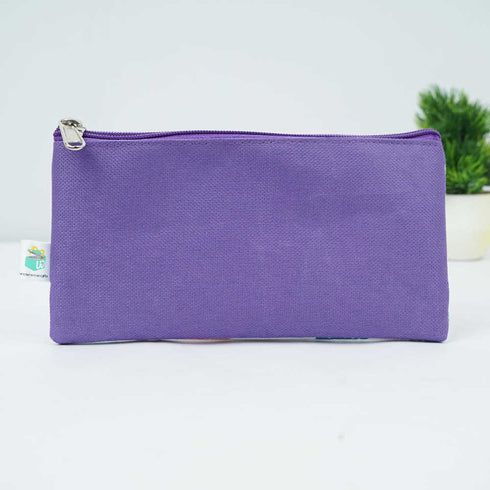 Personalised Unicorn Printed Pencil Pouch for Kids